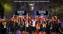 Desktop Screenshot of portimonense.pt